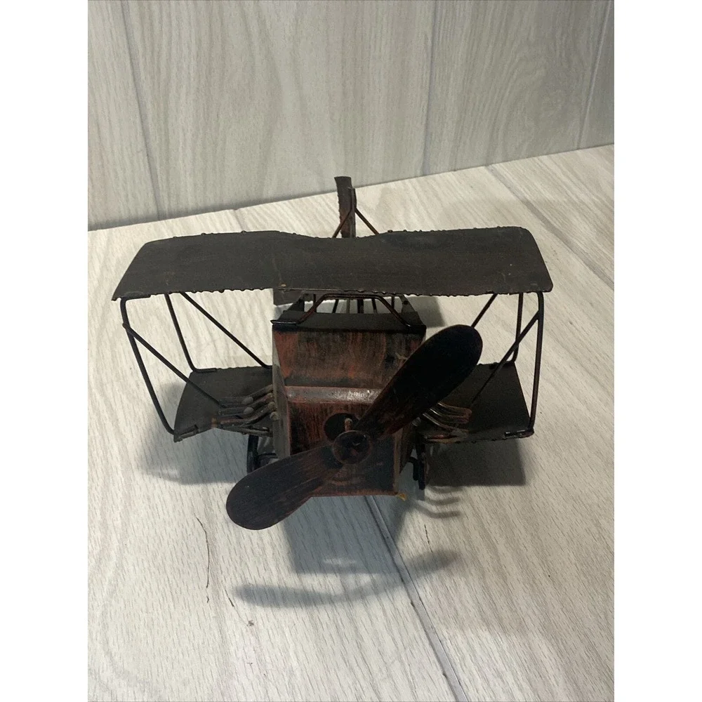 George Imports Vintage Airplane Music Box Fly Me To The Moon & Pattis